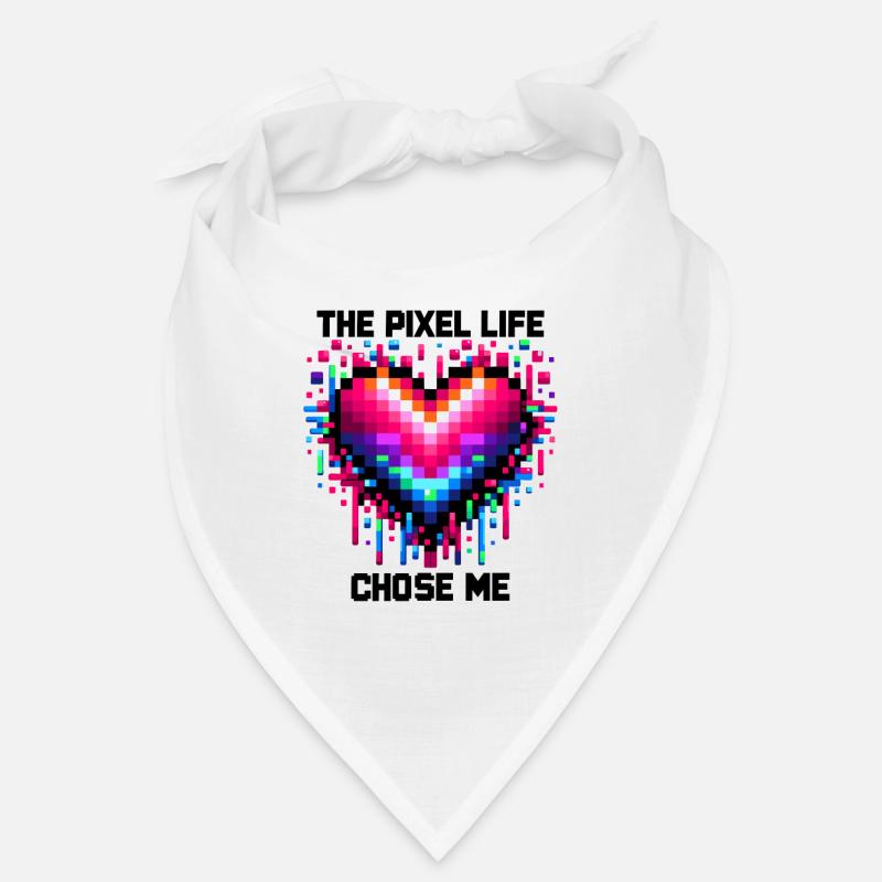 The Pixel Life Chose Me Bandana