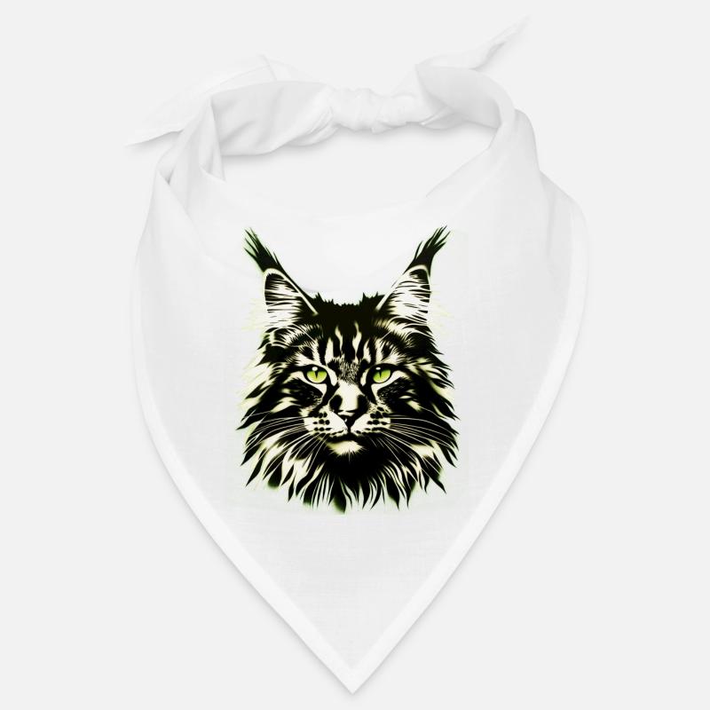 Cat Face Bandana