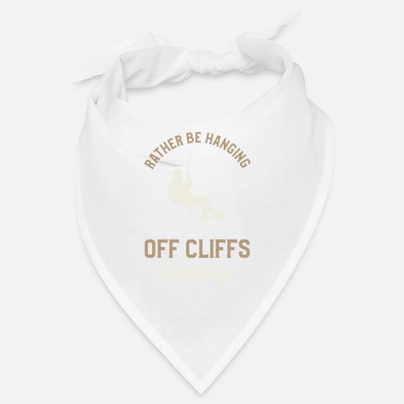Rather Be Hanging Off Cliffs Honestly Rappelling Bandana