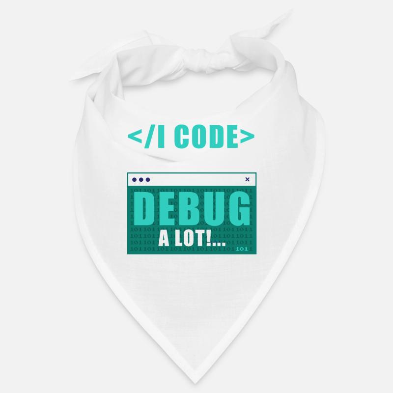I Code Therefore I Debug Programming Computer Prog Bandana