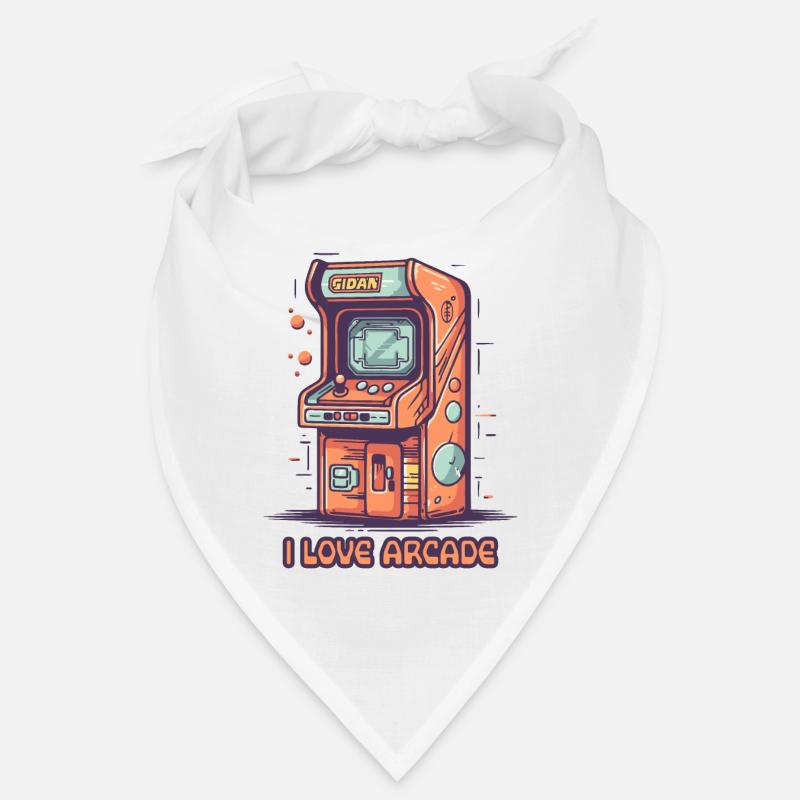 I love arcade gaming Bandana