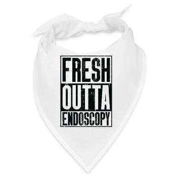 Frische Outta -Operation - Endoskopie - Bandana - Weiß - Vorne