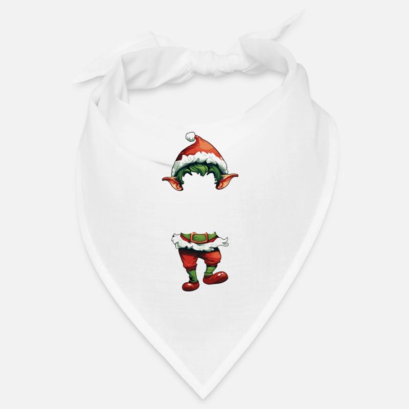 Weihnachtsoutfit Fleischer Elf Wichtel Bandana