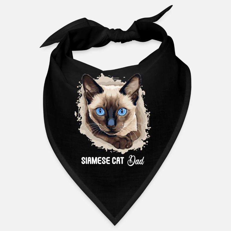 Siamese Cat Siamkatze Bandana
