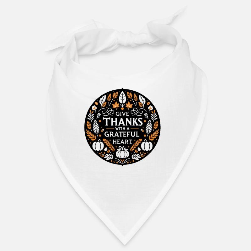 Danken Sie mit dankbarem Herzen Bandana