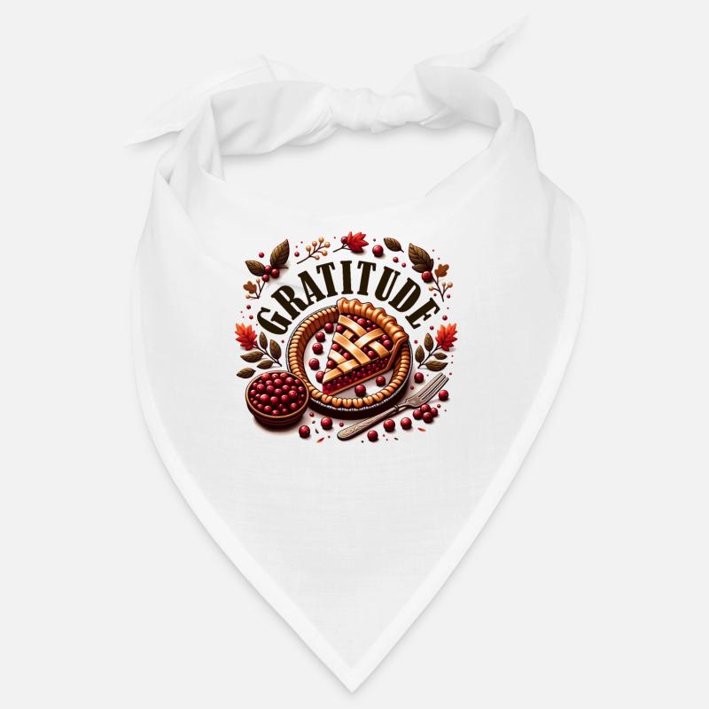 Pie Graditude - Thanksgiving Turkey Time Kinder Bandana