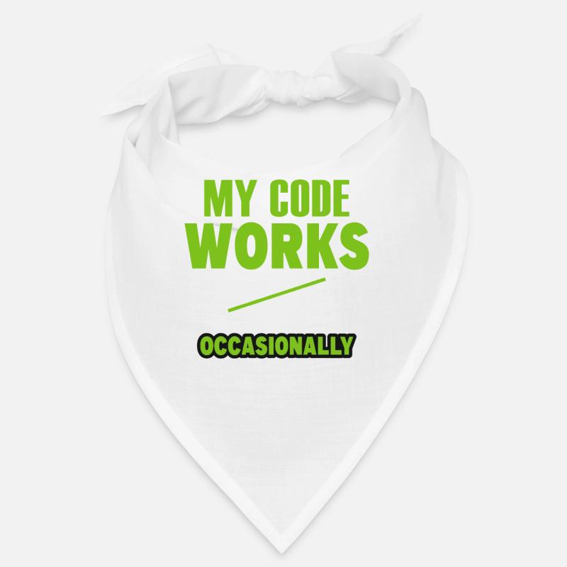 Funny My Code Works Computer Programmer Funny Prog Bandana