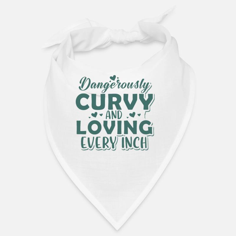 Curvy Poussin Acceptation Du Corps Confiant Bandana