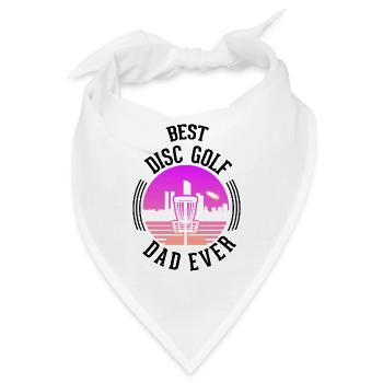 Discgolf Wurfscheibe Disc Golf - Bandana - Weiß - Vorne