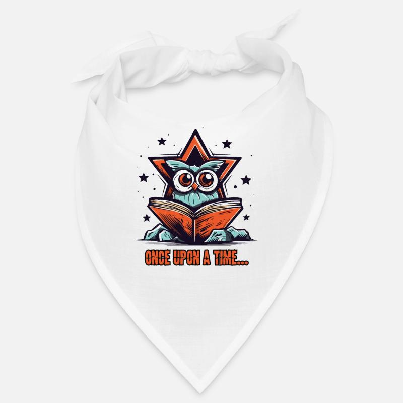 Es war einmal, Eine Bücher lesende Eule Bandana