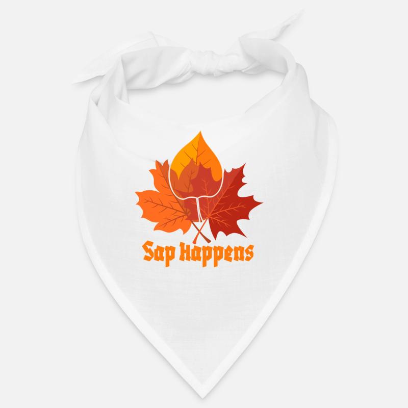 Maple Syrup Tree Tapping Funny Autumn Pancake Bandana