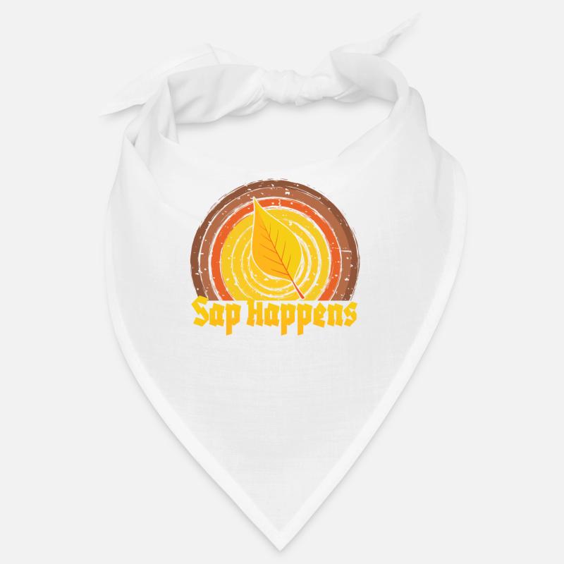 Maple Syrup Tree Tapping Funny Autumn Pancake Bandana