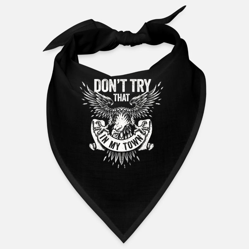 Versuchen Sie das in einer Kleinstadt American Flag Eagle Bandana