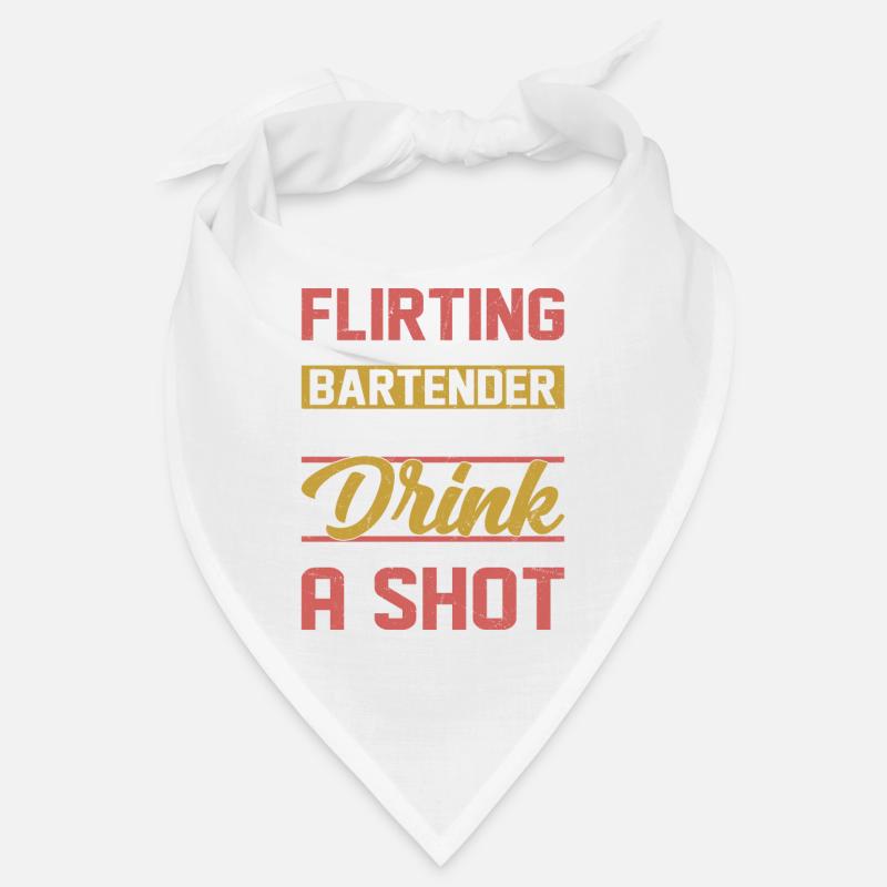 Flirting With The Bartender Bartender Cocktail Bar Bandana