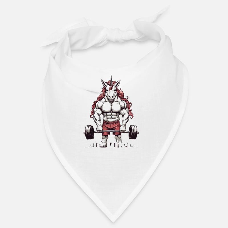 Magic Muscles Licorne Powerlifting Fun Bandana