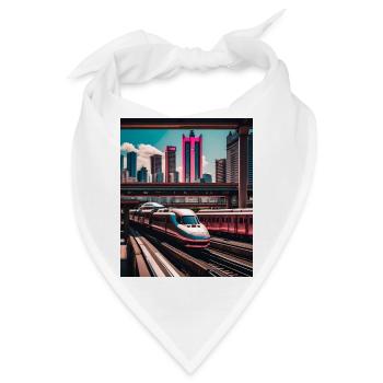 Tokio Bahnhof - Bandana - Weiß - Vorne