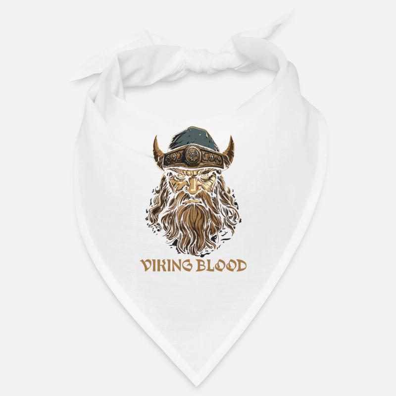 Wikingerkrieger mit Wikingerblut Bandana