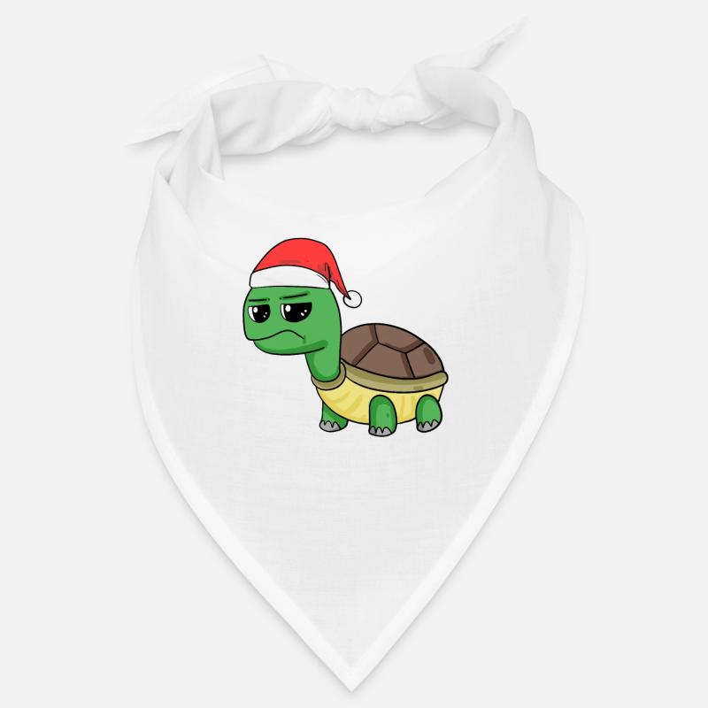 Tortue Noël Bandana