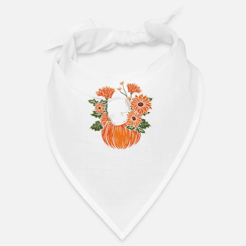 Halloween Skelett Schädel Bandana