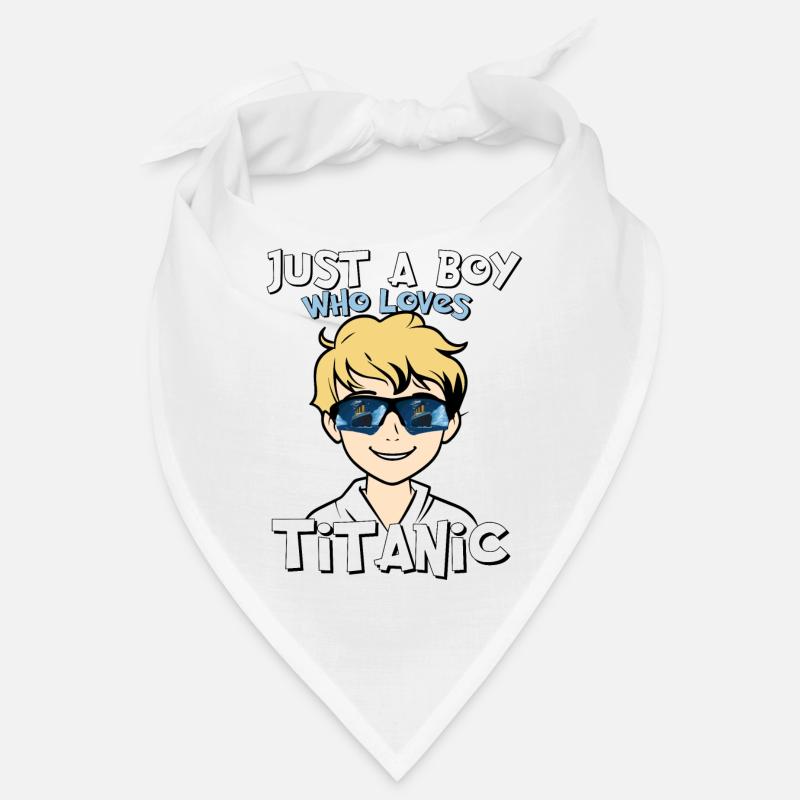 Titanic Ship Boys, die die RMS Titanic einfach lieben Bandana