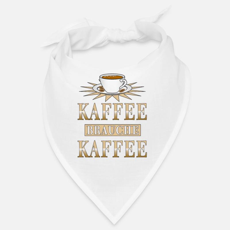 KAFFEE BRAUCHE KAFFEE Bandana
