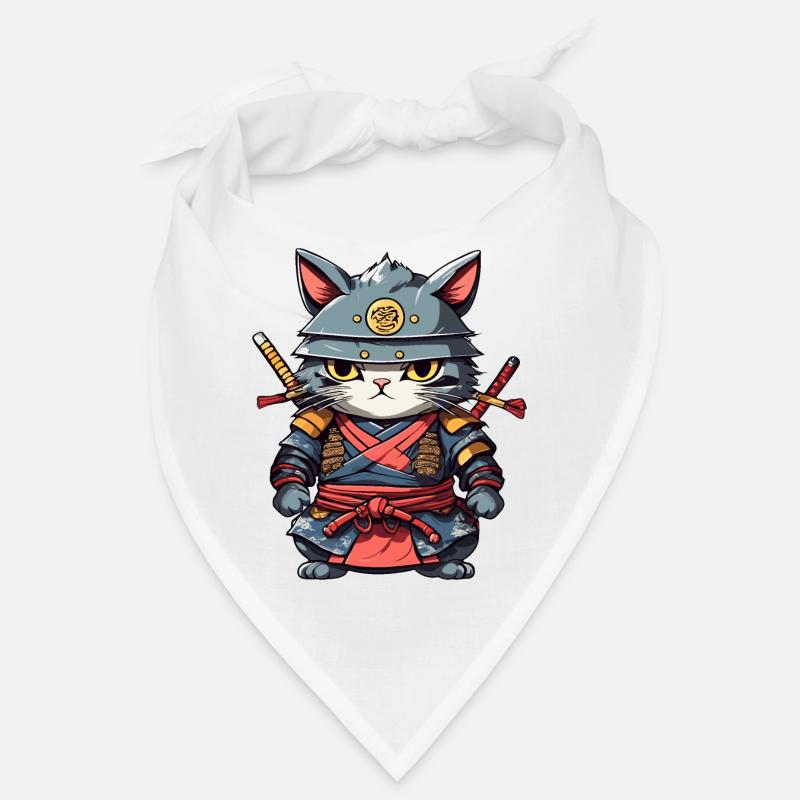Samurai-Katze #17 Bandana
