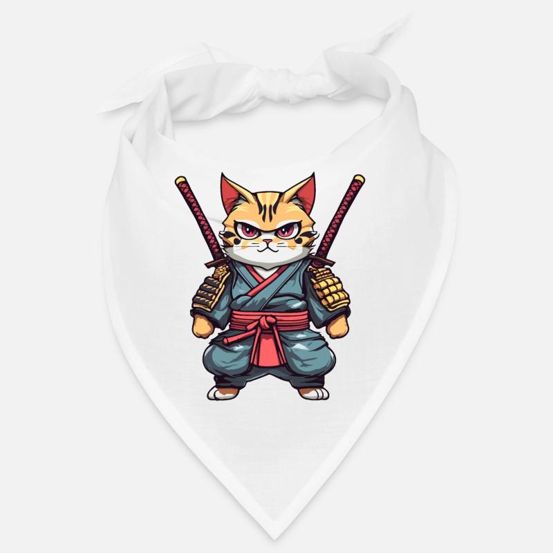 Samurai-Katze #21 Bandana