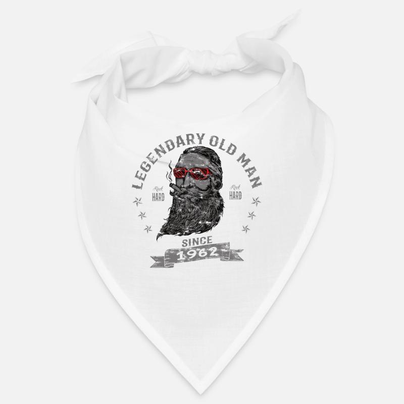 1962 Geburtstag Legendary Old Man Bandana