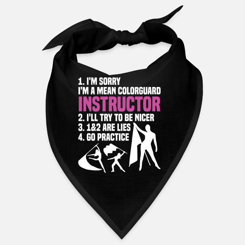 Winter Guard Instructor Colorguard Captain Gift Bandana