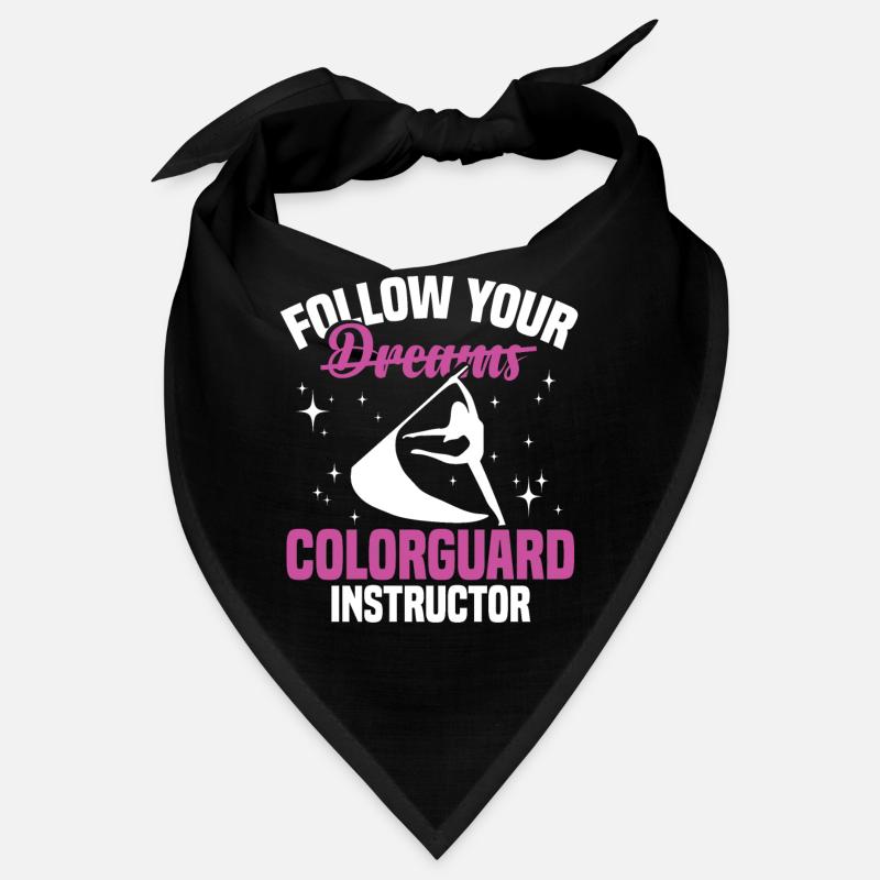 Garde d’hiver instructeur Colorguard capitaine cadeau Bandana