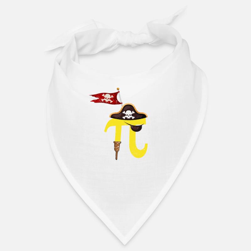 Pi Day Pirate Math Geek Mathematische Zahl Nerd Bandana