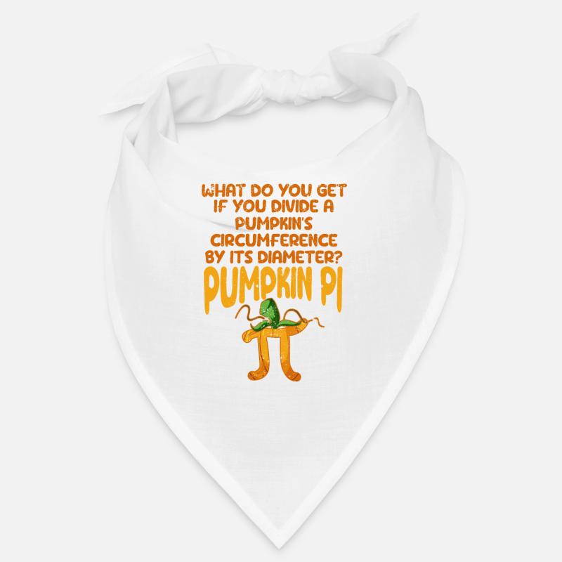 Funny Pumpkin Pie Math Lover, Pi Day, Ern Bandana