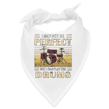 DRUMS - Bandana - Weiß - Vorne