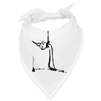 Fernsehturm Hangman - Bandana - Weiß - Vorne
