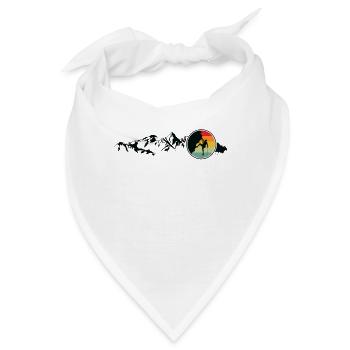 Bergsteigen Felsklettern Bergsteigen - Bandana - Weiß - Vorne