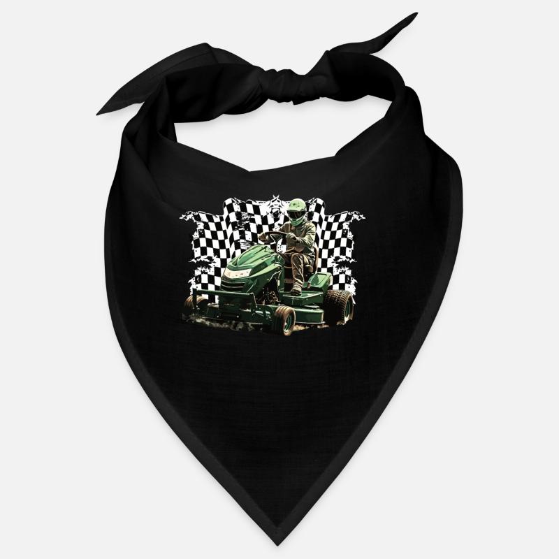 Drôle de tondeuse à gazon Bandana