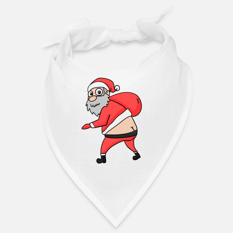 Weihnachtsmann Hintern Lustig Bandana