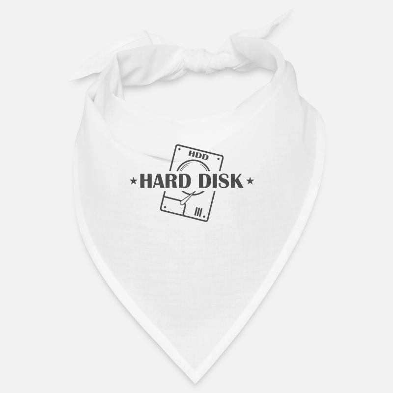 Hard disk HDD retro storage module data carrier Bandana