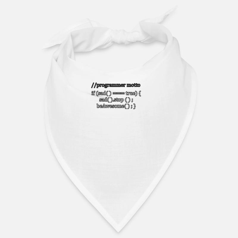 Cooles Informatiker-Admin-Outfit für Programmierer Bandana