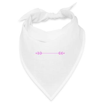 I warn you don´t bring me on the palm Denglisch - Bandana - Weiß - Vorne