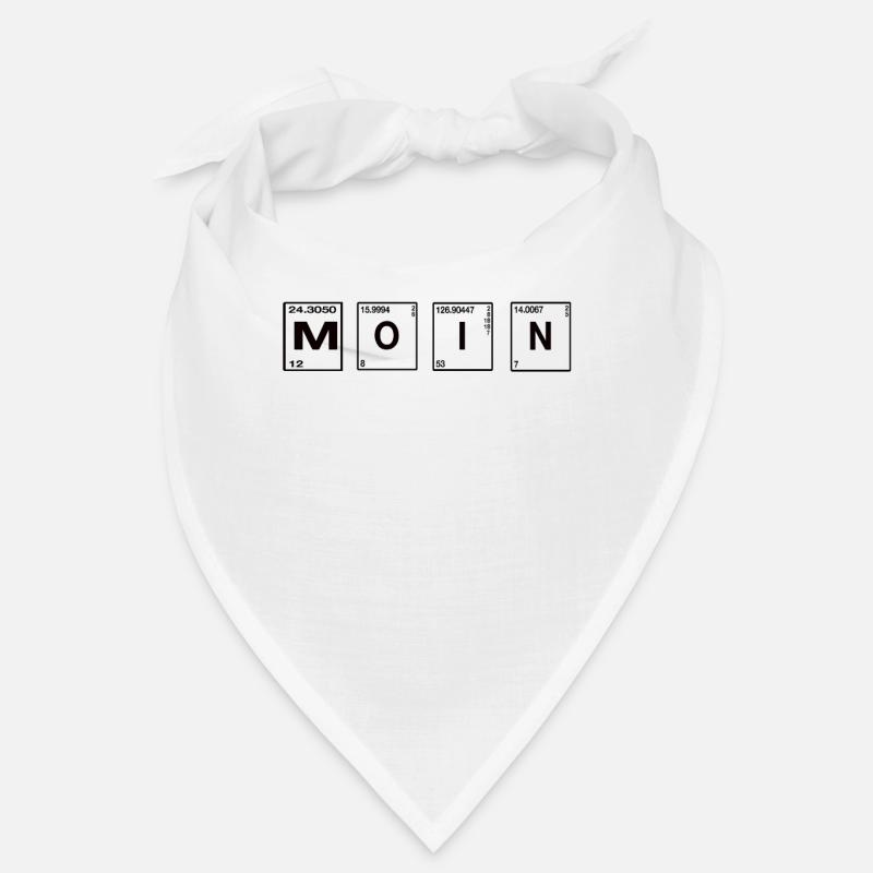 Moin - Bandana - Weiß