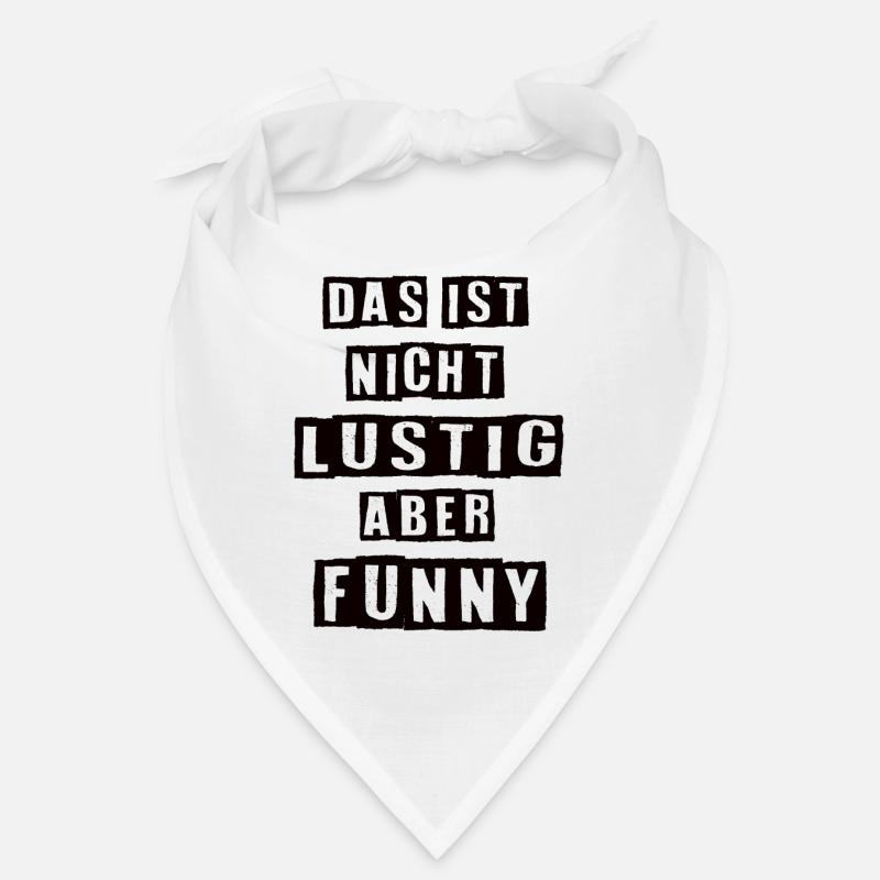 Lustiger Spruch Bandana