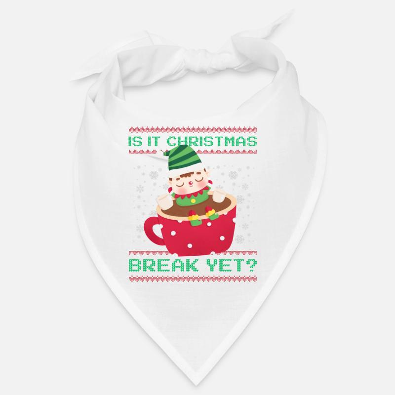 C’est déjà les vacances de Noël ? Professeur de diablotin de cacao Bandana