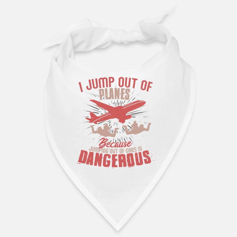 I Jump Out Of Planes Skydiver Parachute Bandana