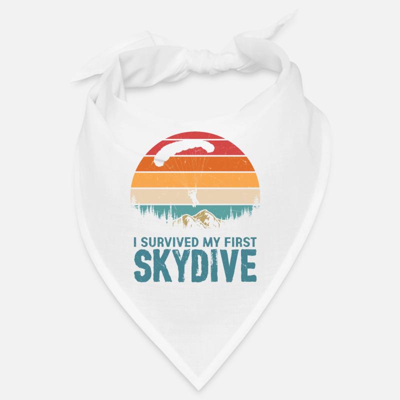 I Survived My First Skydive Skydiver Parachute Bandana