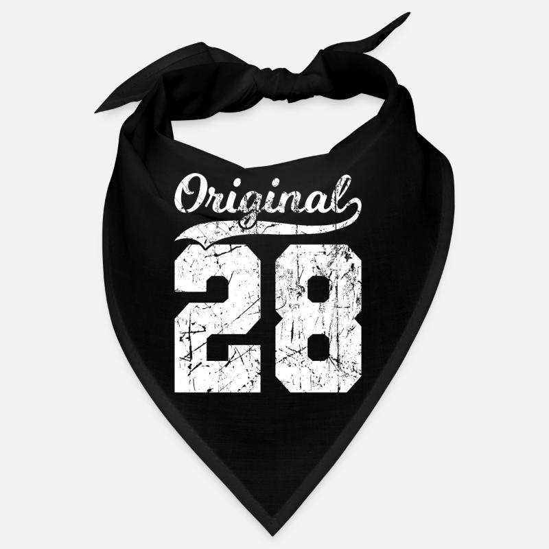28 Original 96 Jahren Mann Frau Geburtstag Bandana
