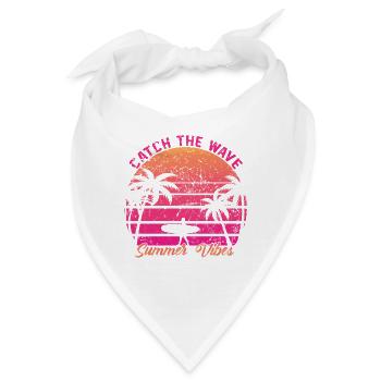 Catch the Wave - Bandana - Weiß - Vorne
