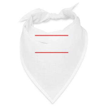 That´s me sausage. Denglisch - Bandana - Weiß - Vorne