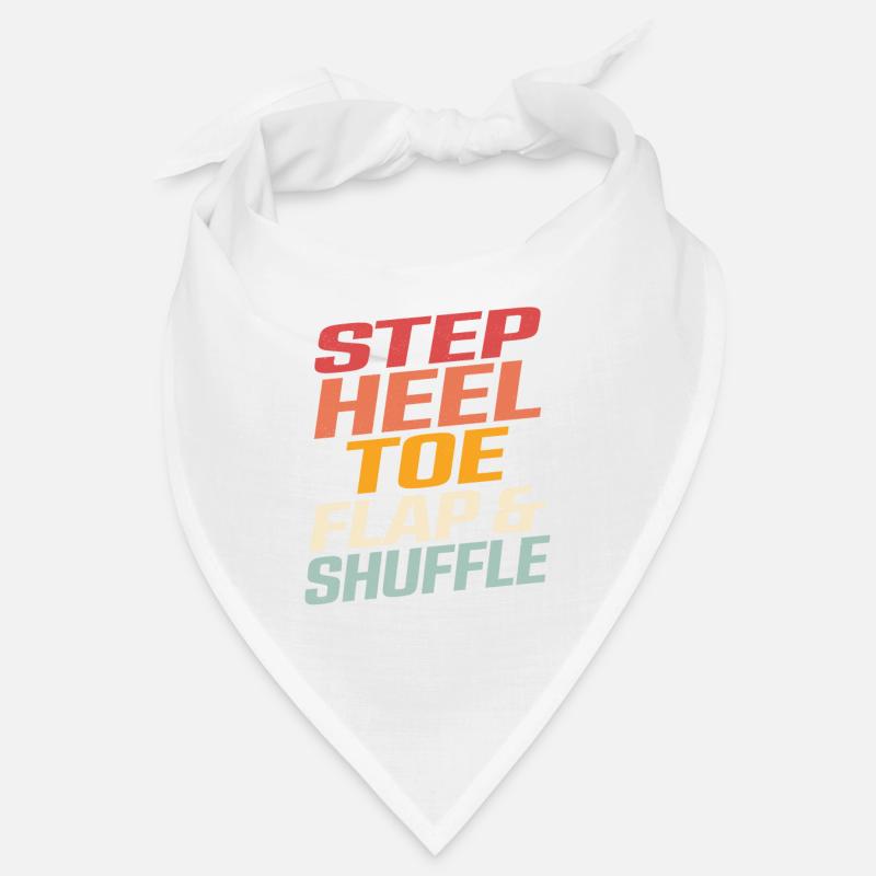 Step, Talon, Orteil, Rabat et Shuffle Tap Dancer Tap Dan Bandana