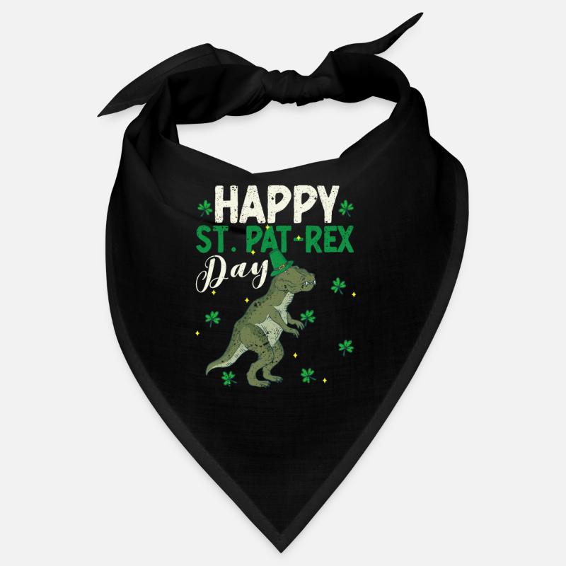 Glücklich St.Pat-Rex Tag Saint Patrick Dinosaurier Bandana